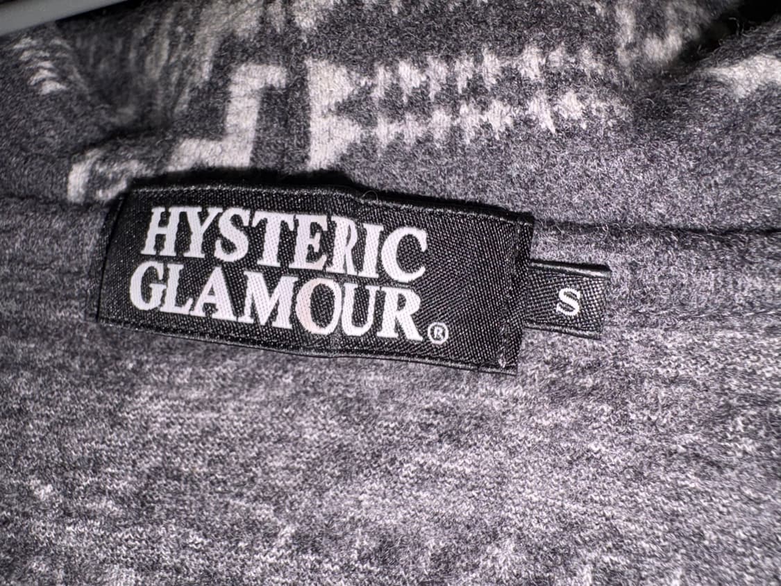 Hysteric glamour 패턴 후드 재킷 자켓 상품이미지4