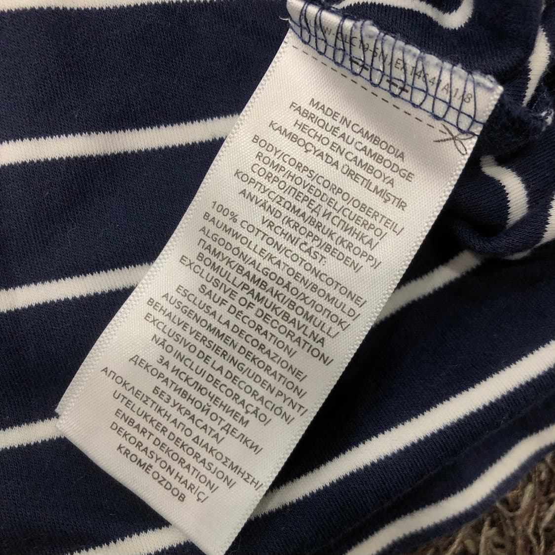 폴로 랄프로렌 스트라이프 포니 PK 카라 반팔 티셔츠 상품이미지5