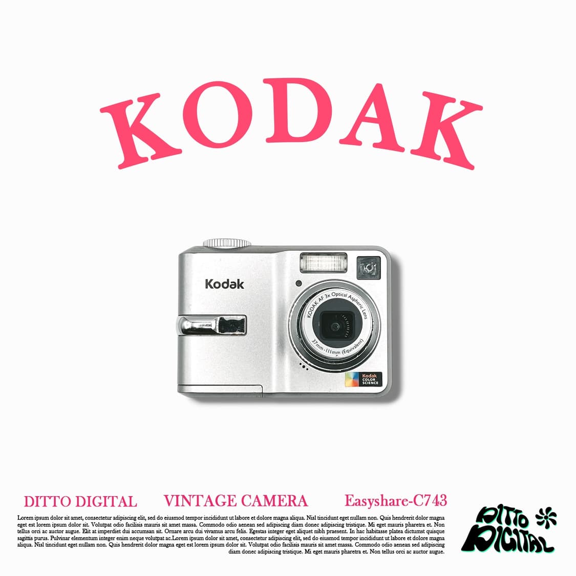 Kodak Easyshare C743디카  상품이미지1