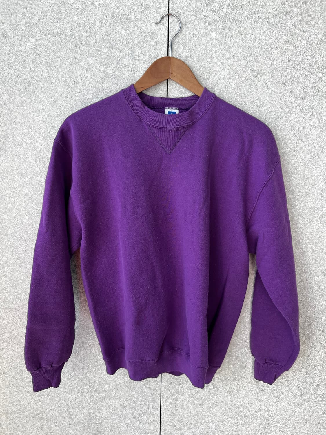 90's 러셀 애슬레틱 빈티지 블링크 스웻셔츠 L 퍼플 보라색 상품이미지1