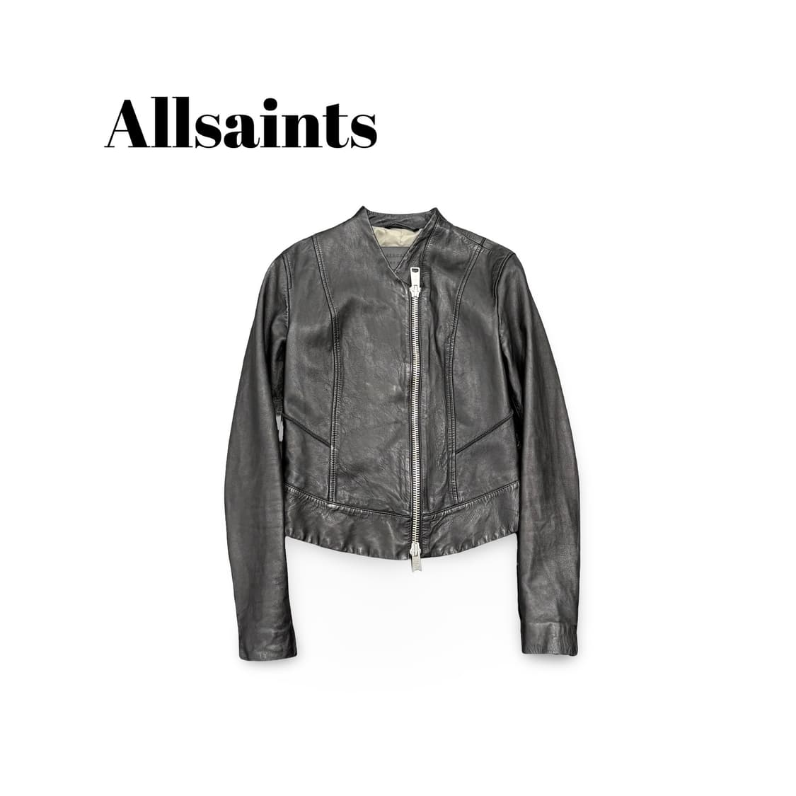 (44)올세인츠램스킨투웨이레더자켓 상품이미지1
