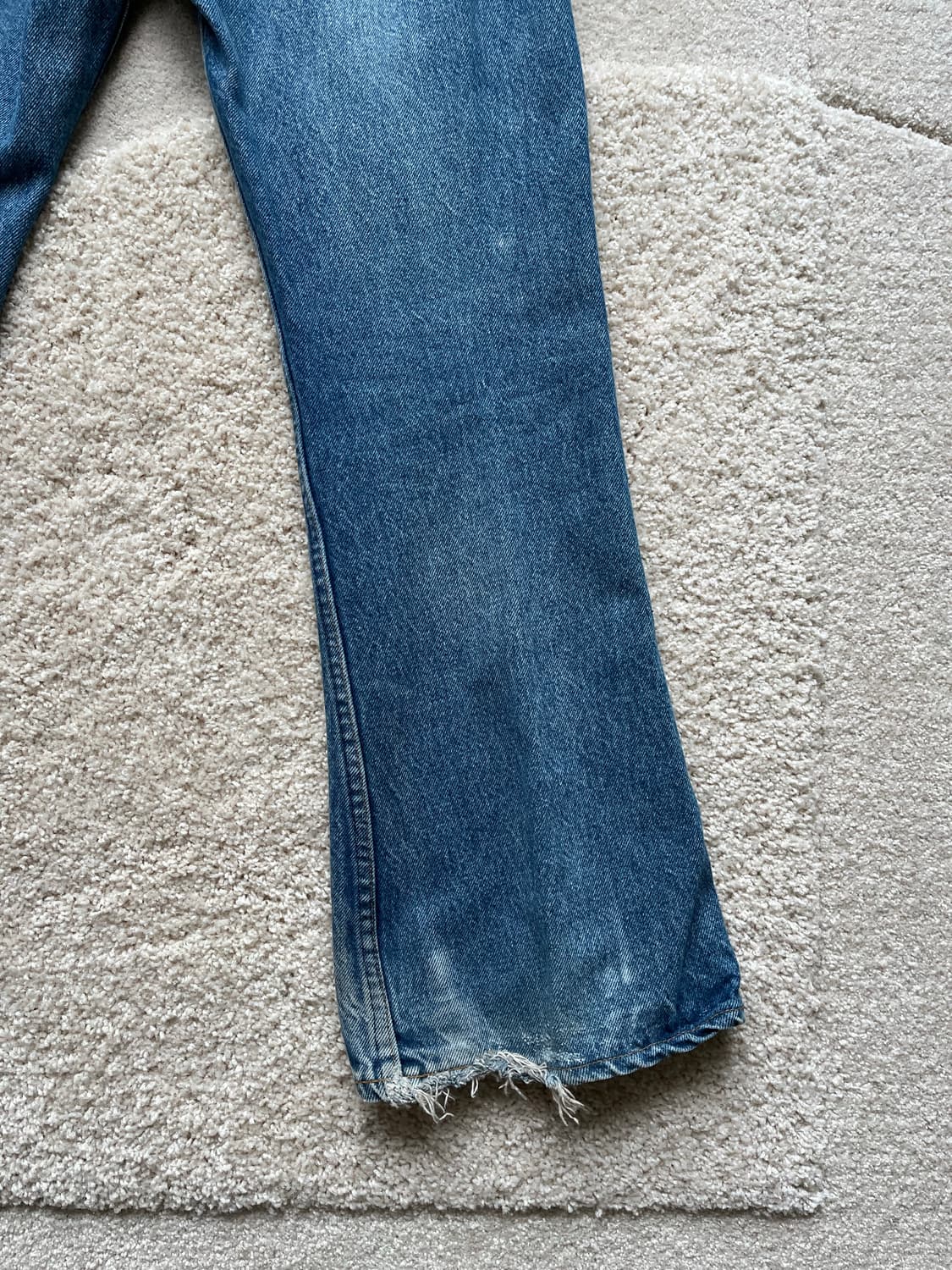 80s 오렌지탭 리바이스 646 벨바텀 (31-32) 상품이미지7