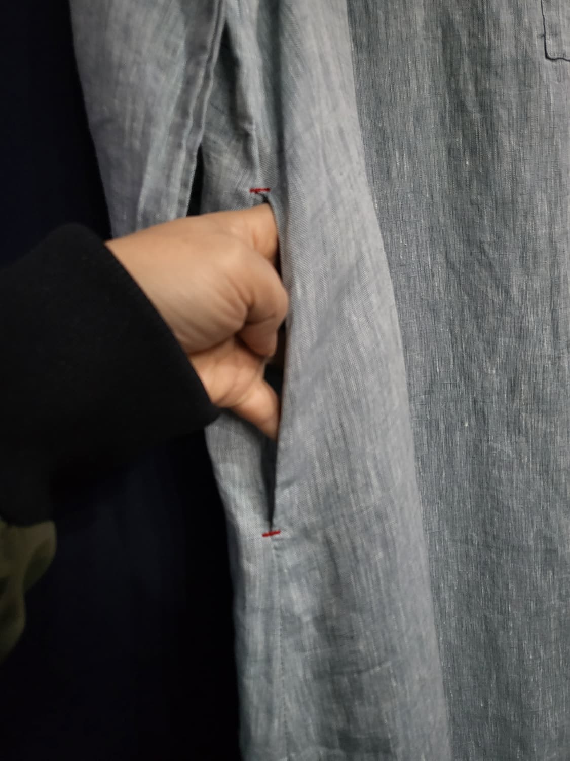 수윤 I CAN 카라 레이스 마 롱원피스 상품이미지4