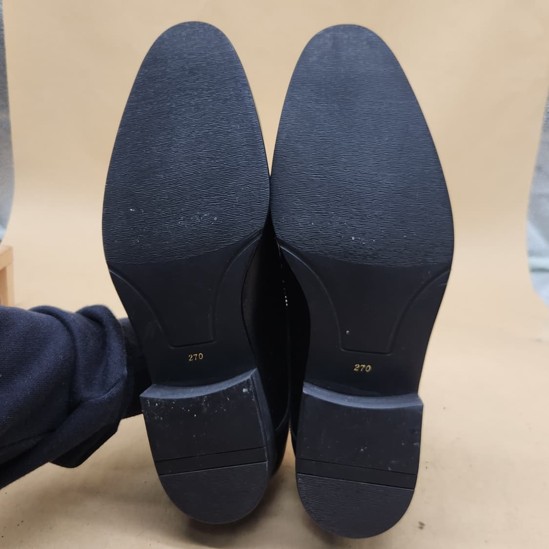 금강 와키앤타키 남성정장구두270 굽4 상품이미지3