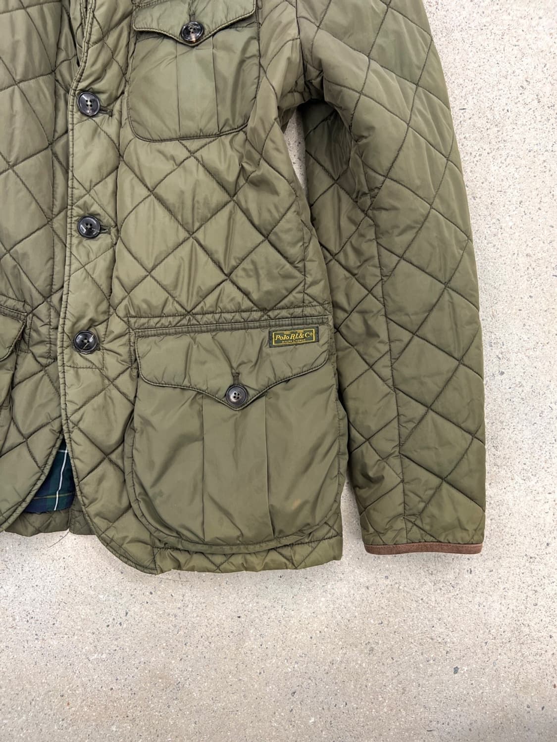 폴로 랄프로렌 퀼팅 블레이저 상품이미지5