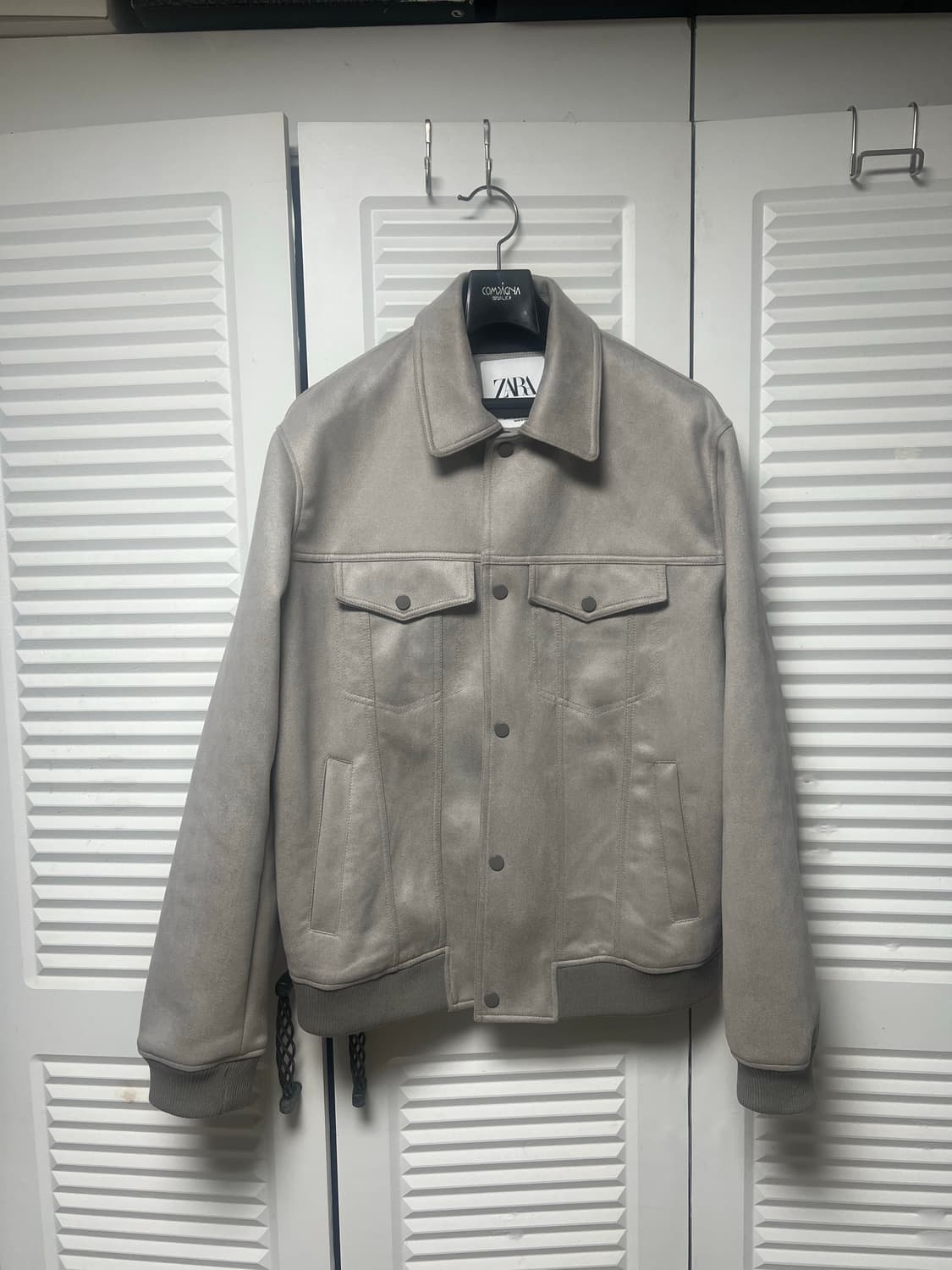 자라 스웨이드 자켓 XL 판매 상품이미지1