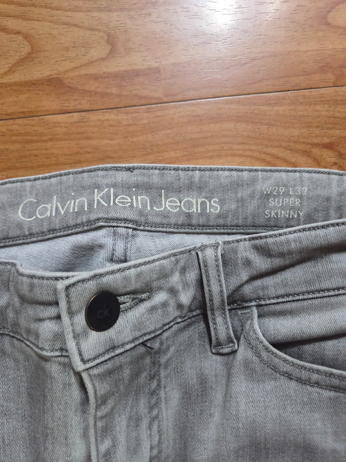 캘빈클라인 그레이.스키니진 상품이미지5
