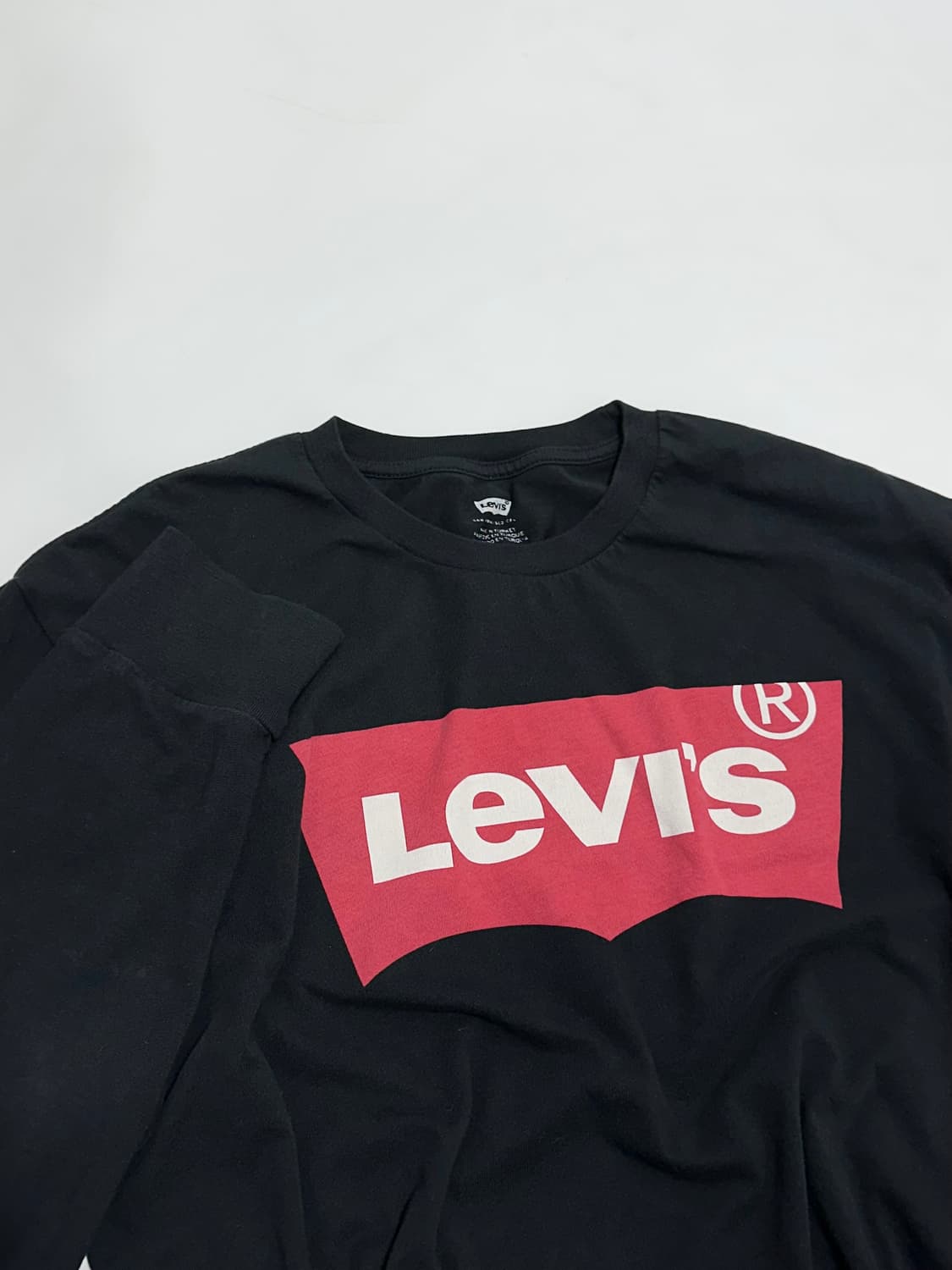 리바이스 배트윙 로고 롱슬리브 긴팔티셔츠 상품이미지5