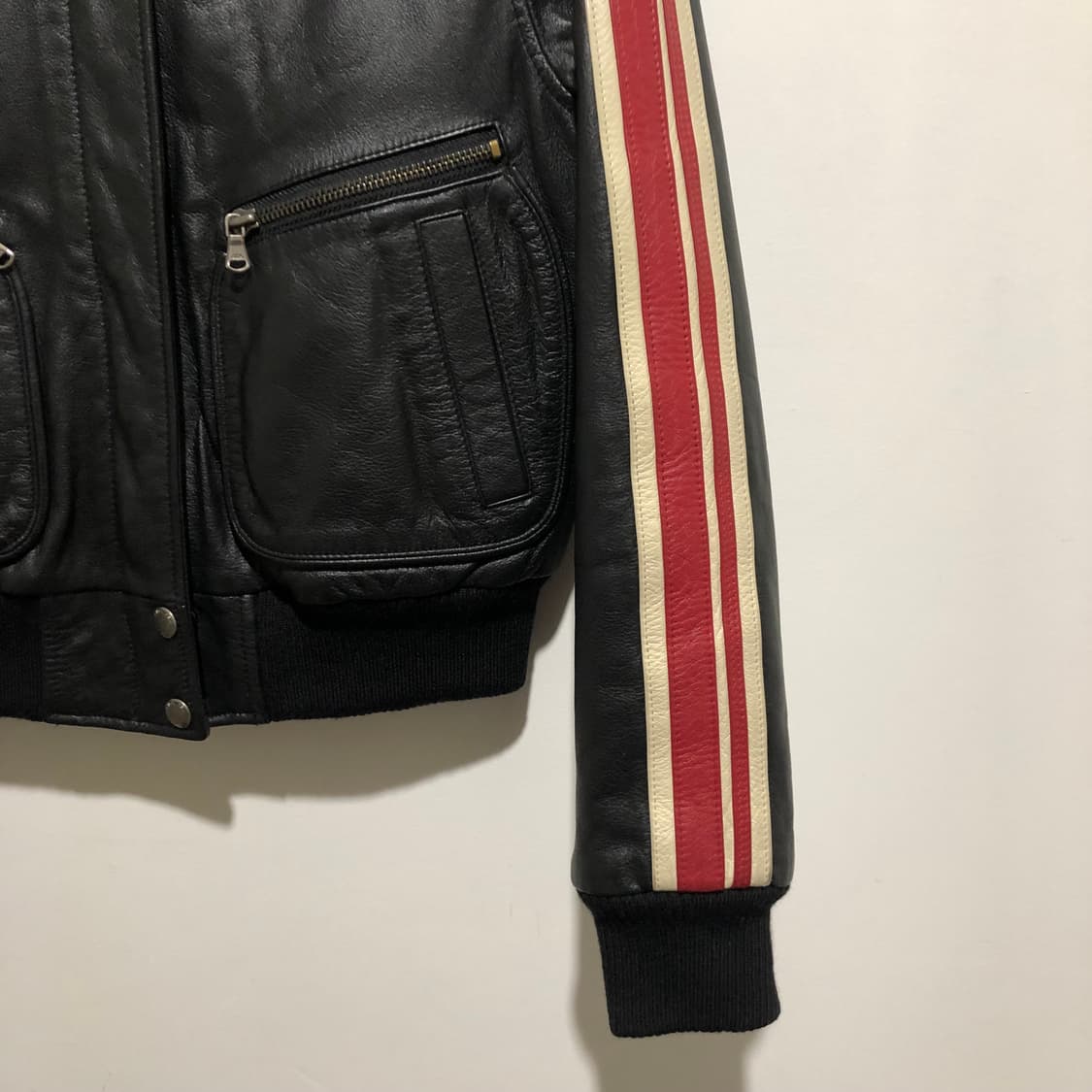 Ask 가죽 자켓 상품이미지3