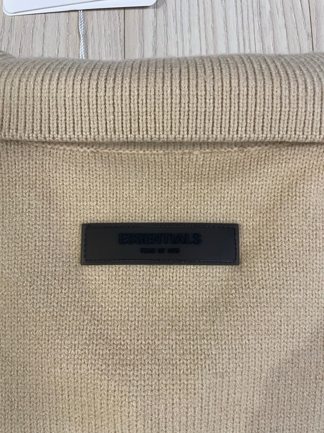 피어오브갓 폴로니트 샌드컬러 새상품 상품이미지4