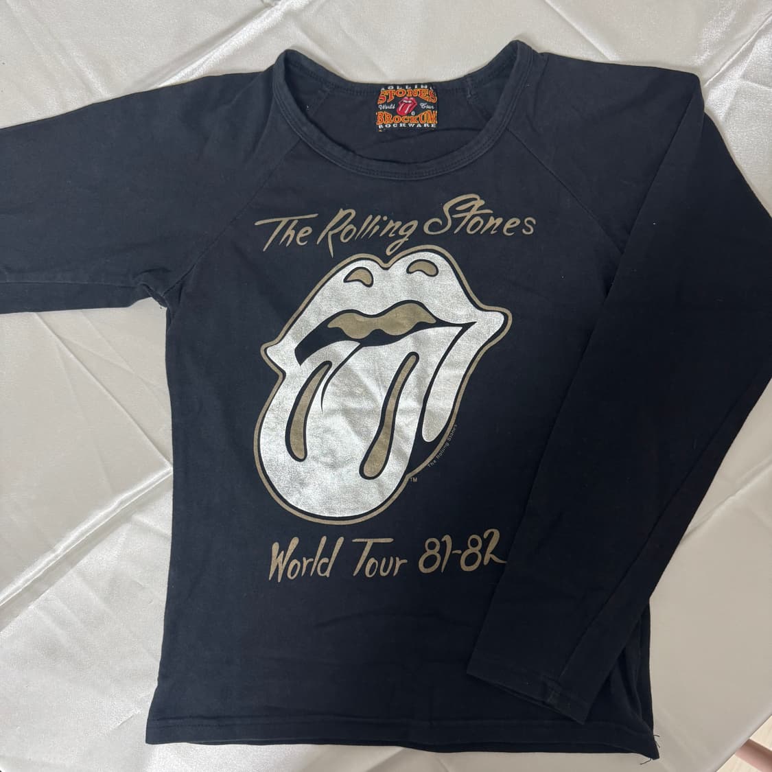 롤링스톤즈 World tour BROCKUM 나그랑 긴팔 밴드 티 상품이미지4