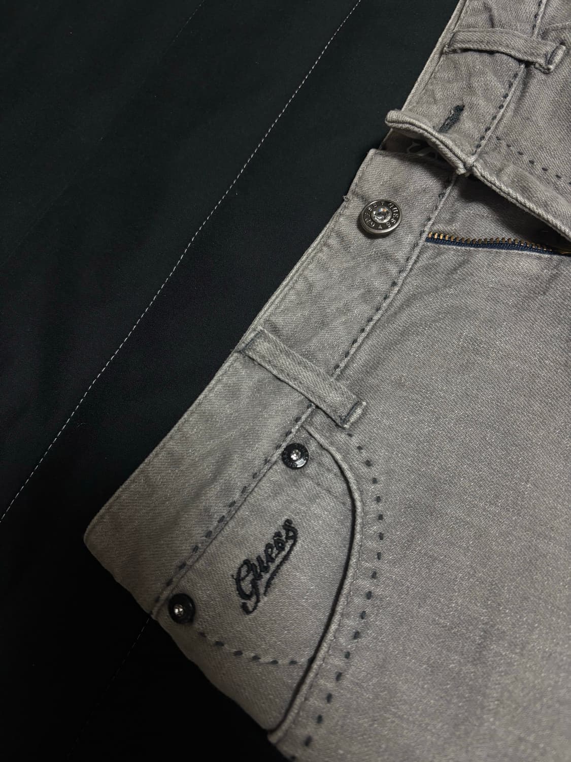 guess 빈티지 그레이 치마 y2k 상품이미지3