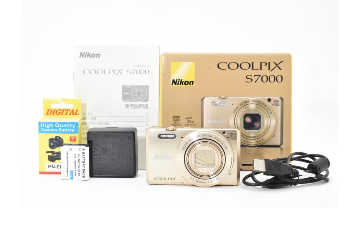 니콘 쿨픽스 S7000 골드 풀박스 *바로사용 가능* COOLPIX 상품이미지1