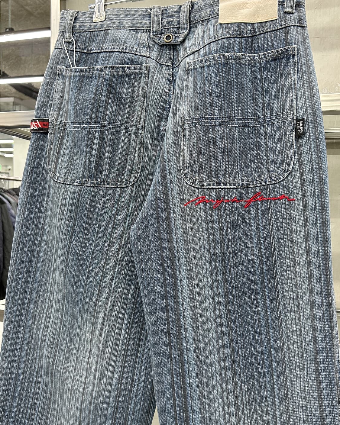 마자 플라바 00s 카펜터 워시드 데님 팬츠 상품이미지2