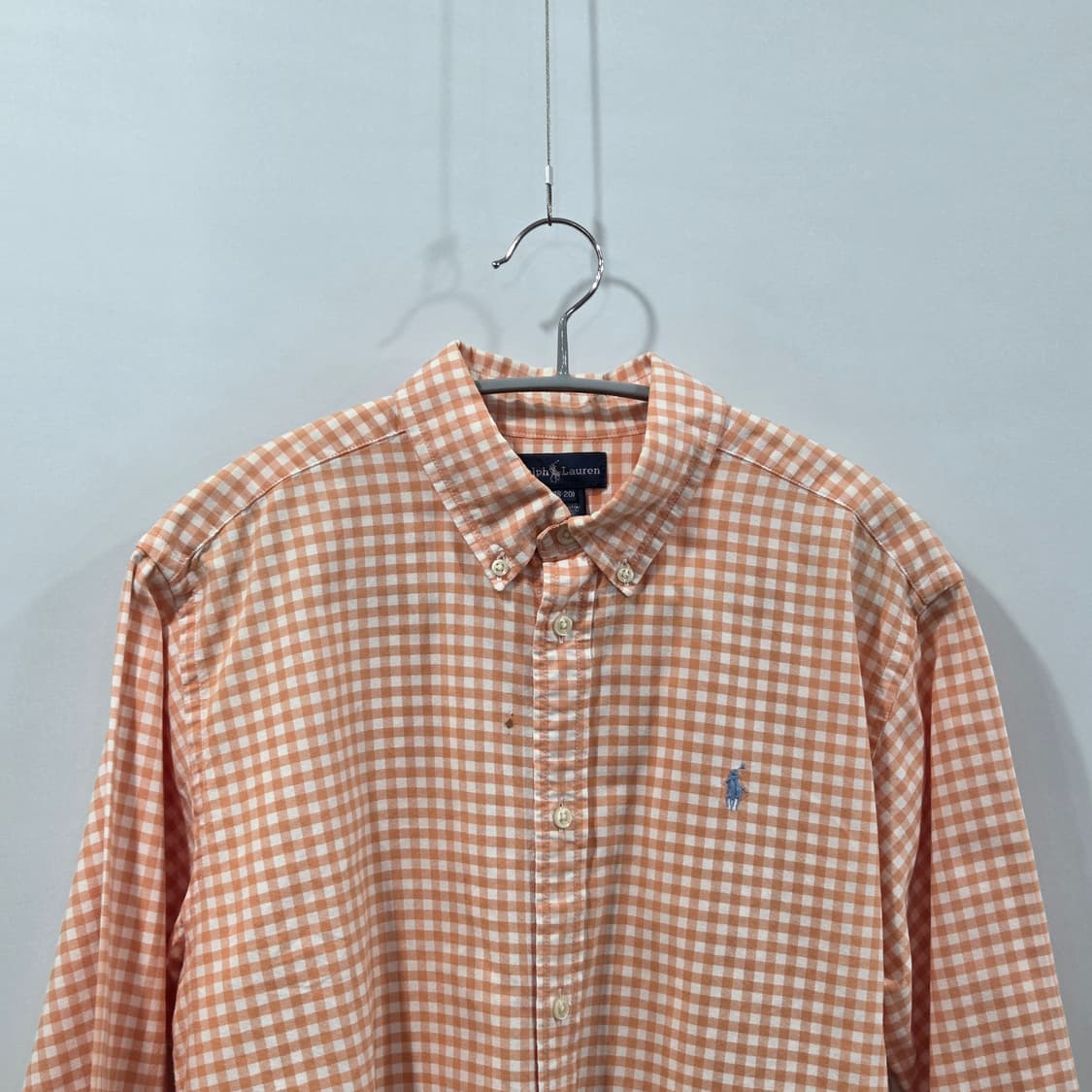 폴로랄프로렌 보이즈 버튼다운 체크 셔츠 XL/18/20 상품이미지2