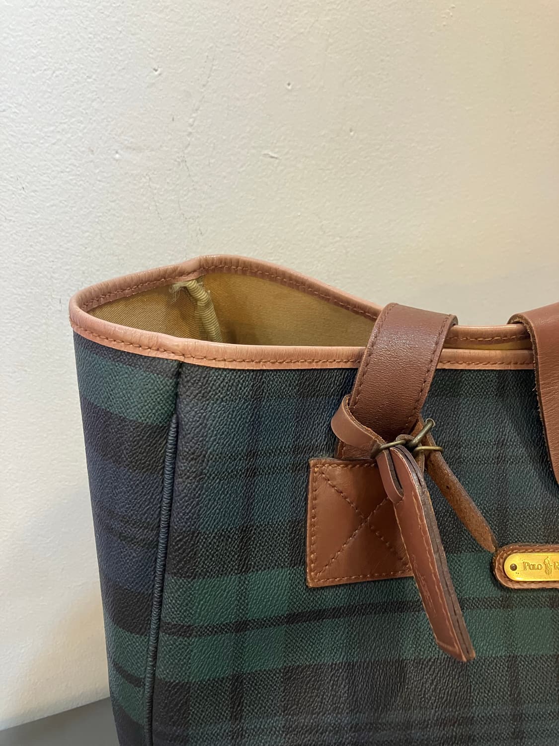 폴로랄프로렌 타탄체크 토트백 상품이미지10