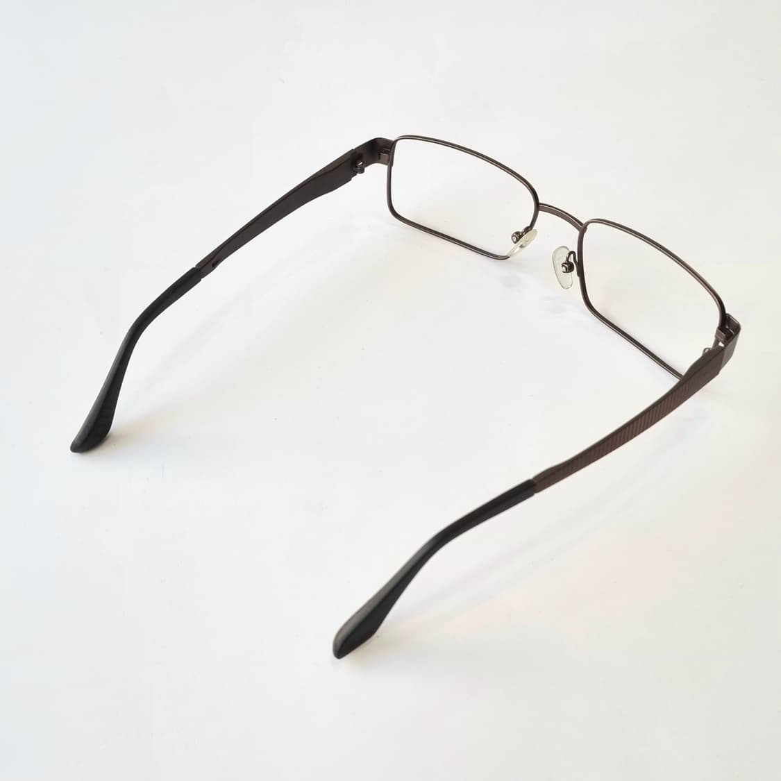 진열상품  빅사이즈 사각 건메탈브라운 안경테 397 상품이미지6