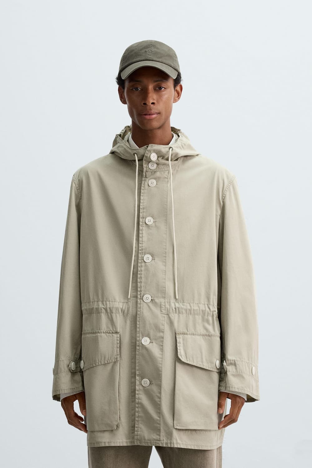 zara 자라 야상자켓 그레이베이지 상품이미지2