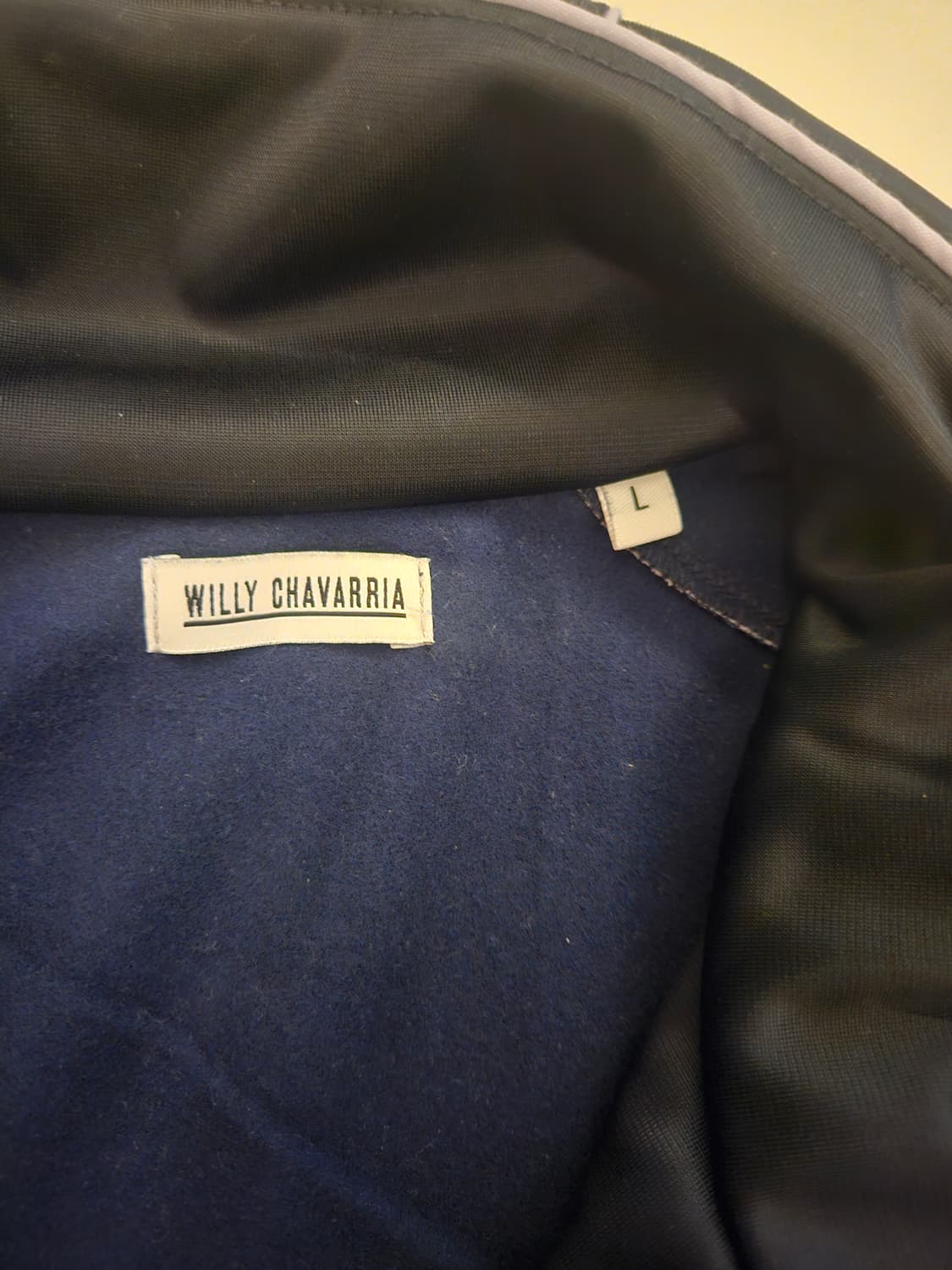 [L] 윌리차바리아 버팔로 트랙자켓 네이비 상품이미지2