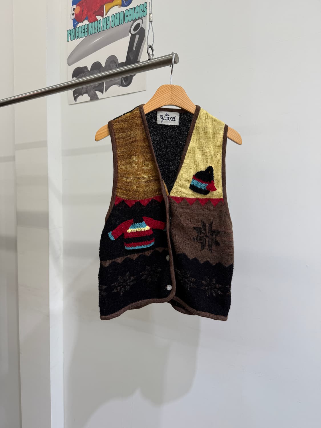 VINTAGE (Made in Japan) 니트 베스트 상품이미지1