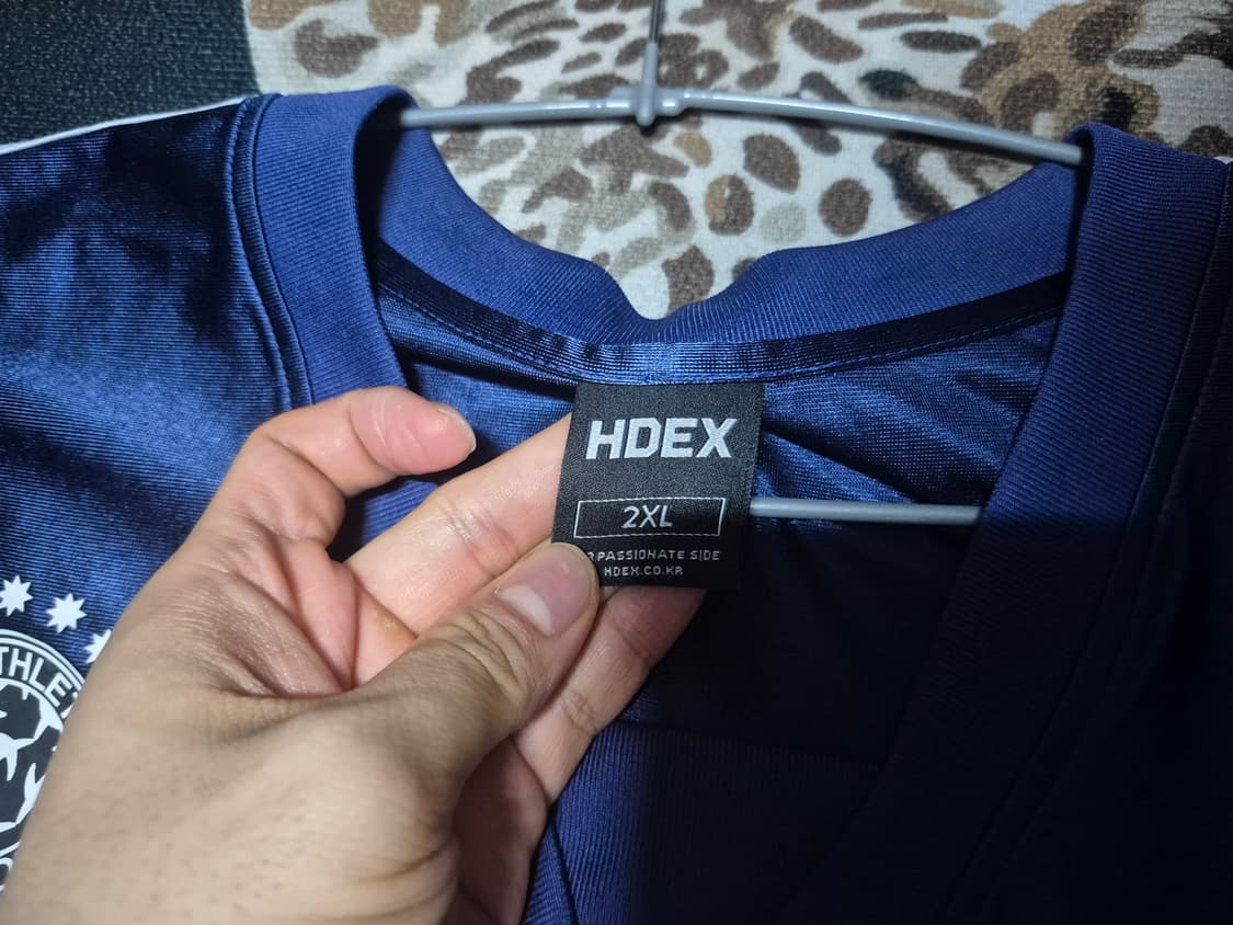 (명재현 착용)에이치덱스 HDEX 블록코어 풋볼 져지 2XL 정품 상품이미지2