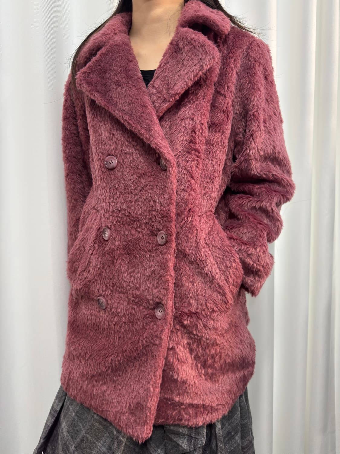 doclasse pink fur coat 상품이미지6