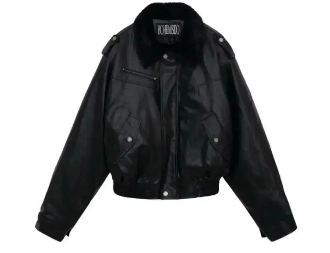 보헤미안서울 레더 퍼 블루종 판매 점퍼 자켓 상품이미지1