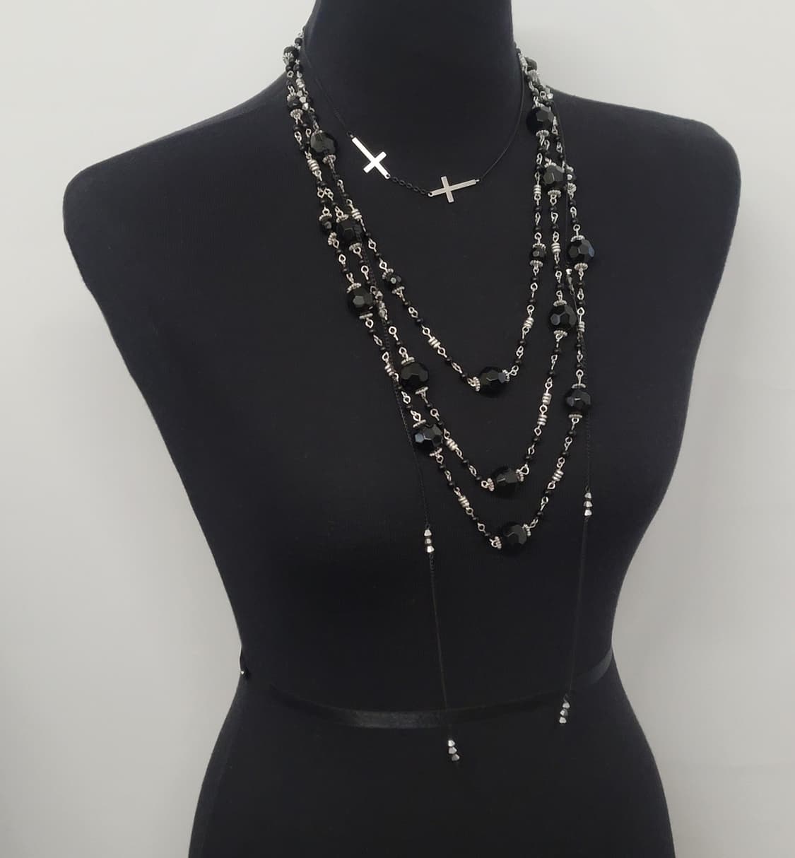 cross necklace set 상품이미지2