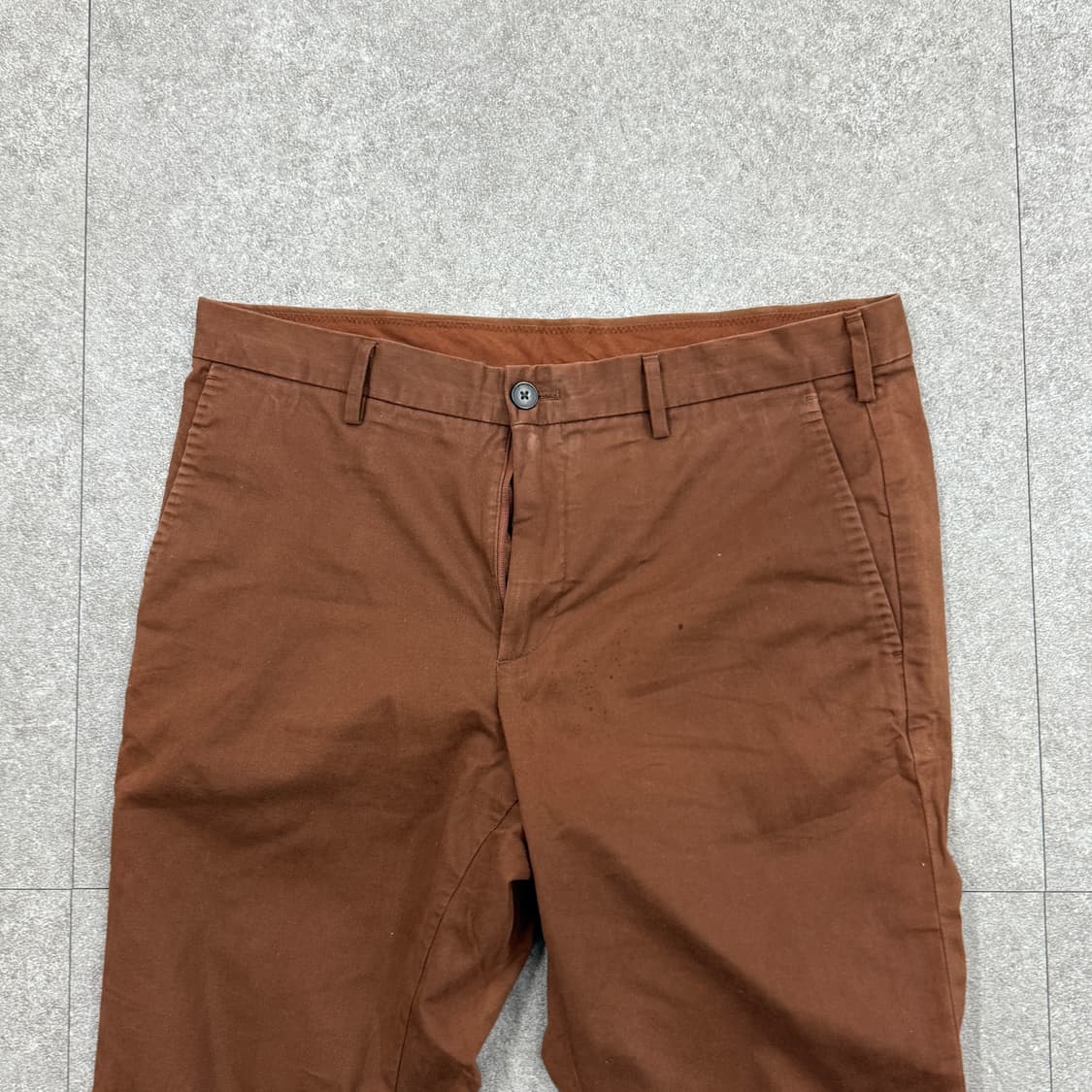 빈티지 유니클로 브라운바지 상품이미지2