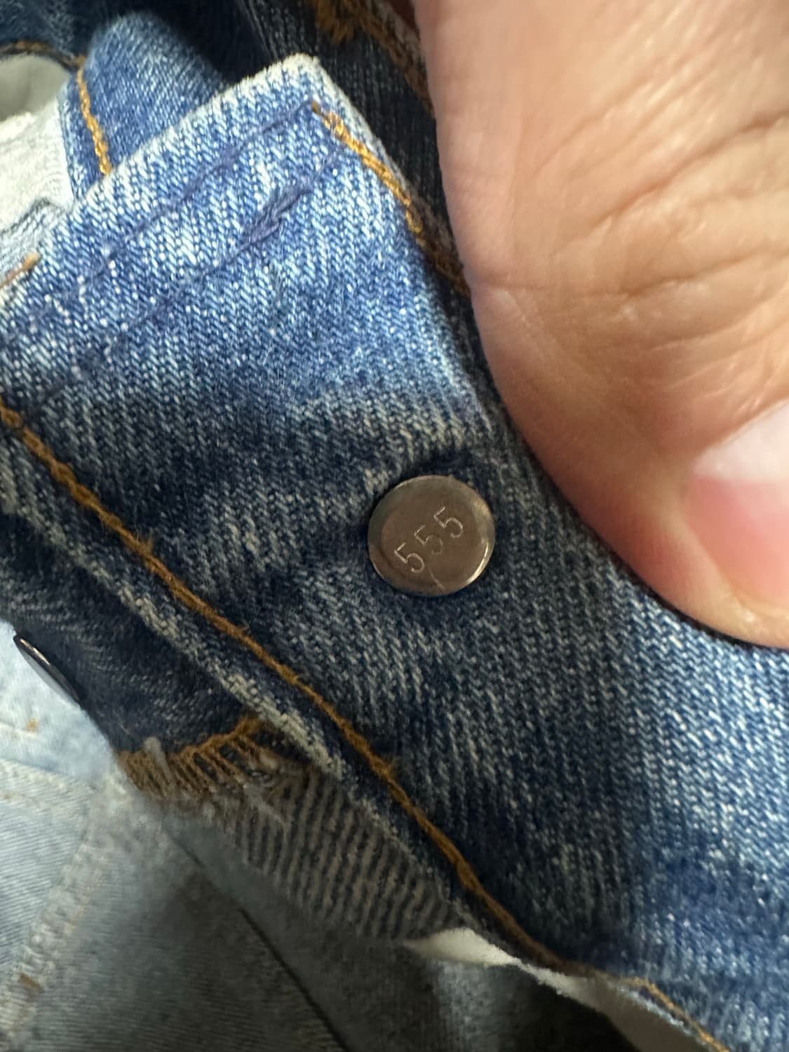 90s 미제 빈티지 리바이스 501 555 발렌시아제 상품이미지6