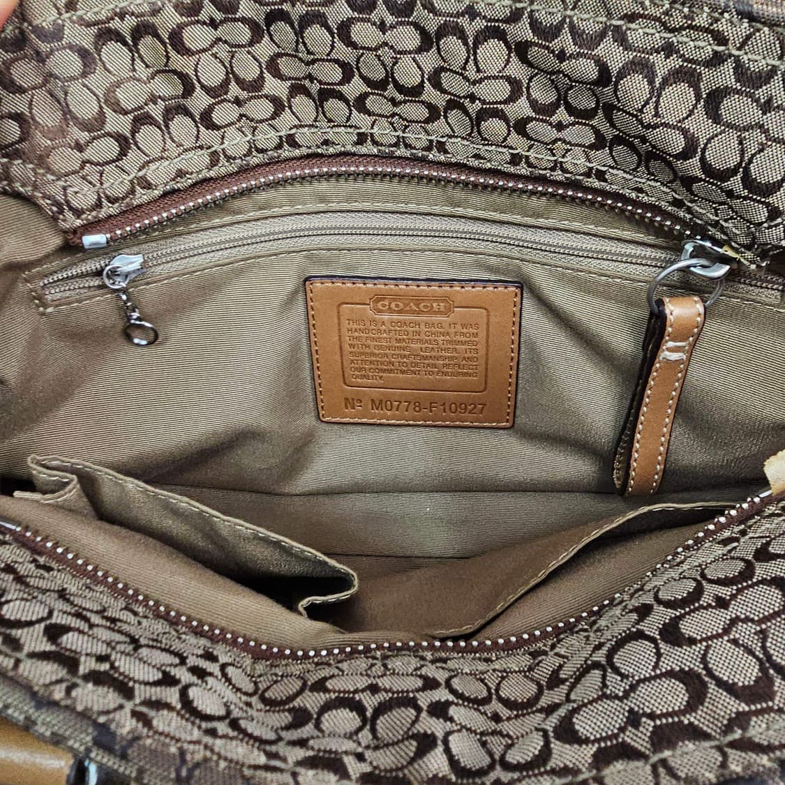 Coach 코치 소호 시그니처 버클 숄더백 상품이미지10