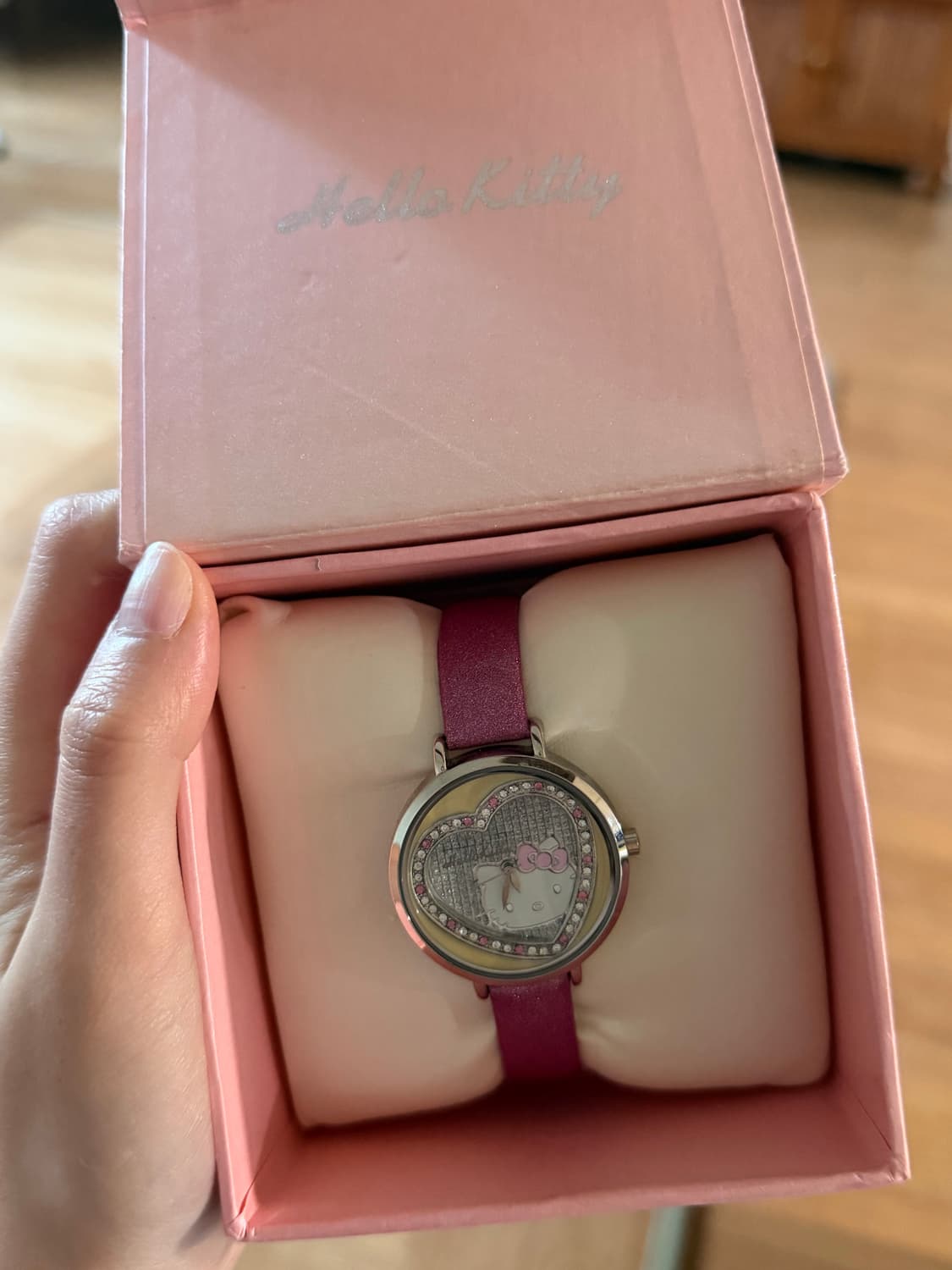 헬로키티 큐빅 손목시계 상품이미지2