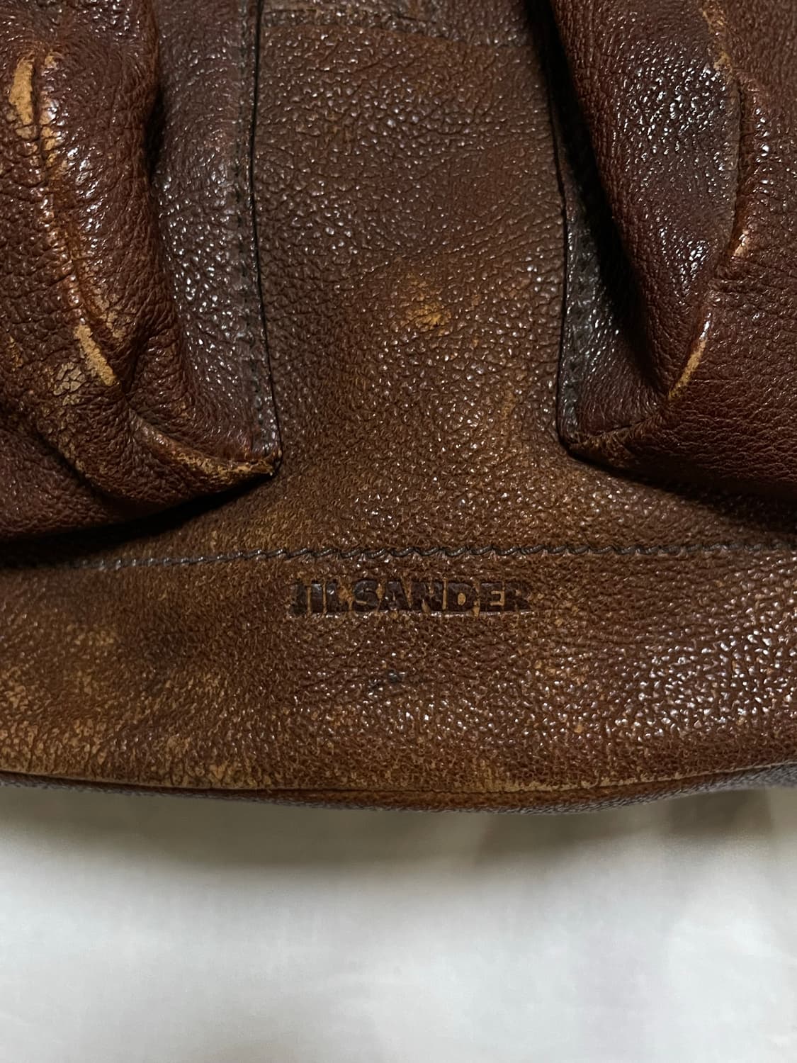 질샌더 레더 백팩 상품이미지3