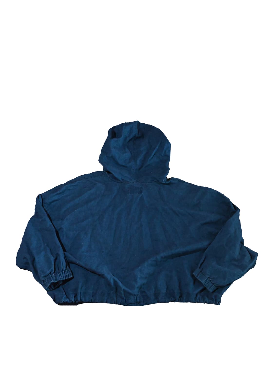 90s armani jeans cape denim hoodie 상품이미지2