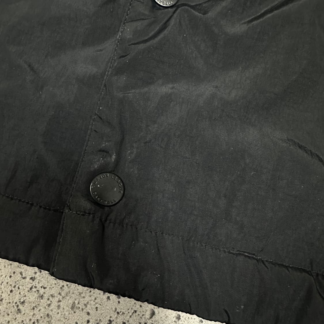 ✨ (바배) MLB 뉴욕양키즈 뽀글이 플리스 블랙 코치 자켓 상품이미지7