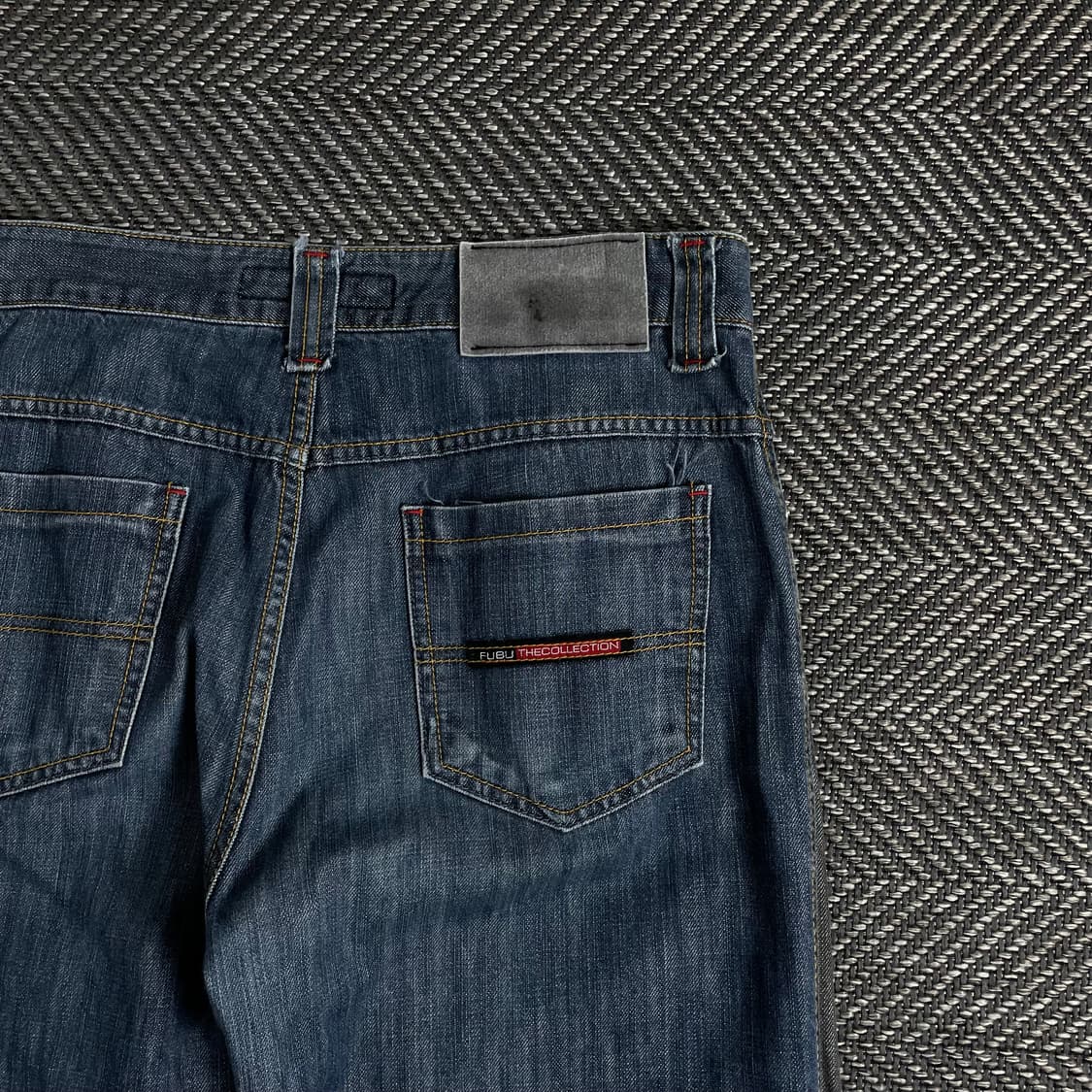 00s 후부 올드스쿨 자수 빅로고 데님 팬츠o 3060 상품이미지5