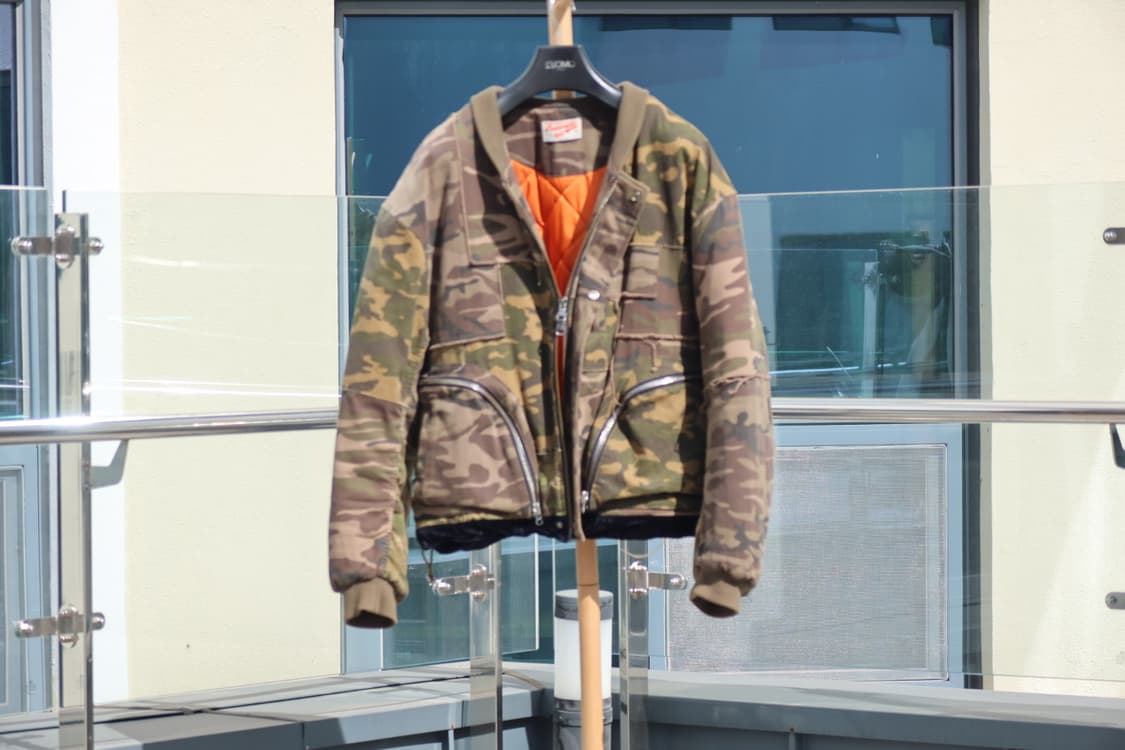 앤더슨 벨 카모 패치워크 퀄팅 봄버자켓 상품이미지3