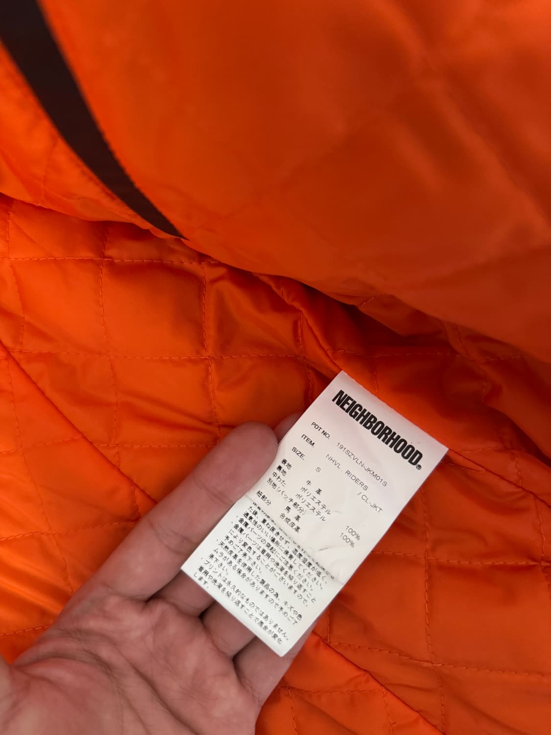 VLONE X NEIGHBORHOOD leather jacket 상품이미지4