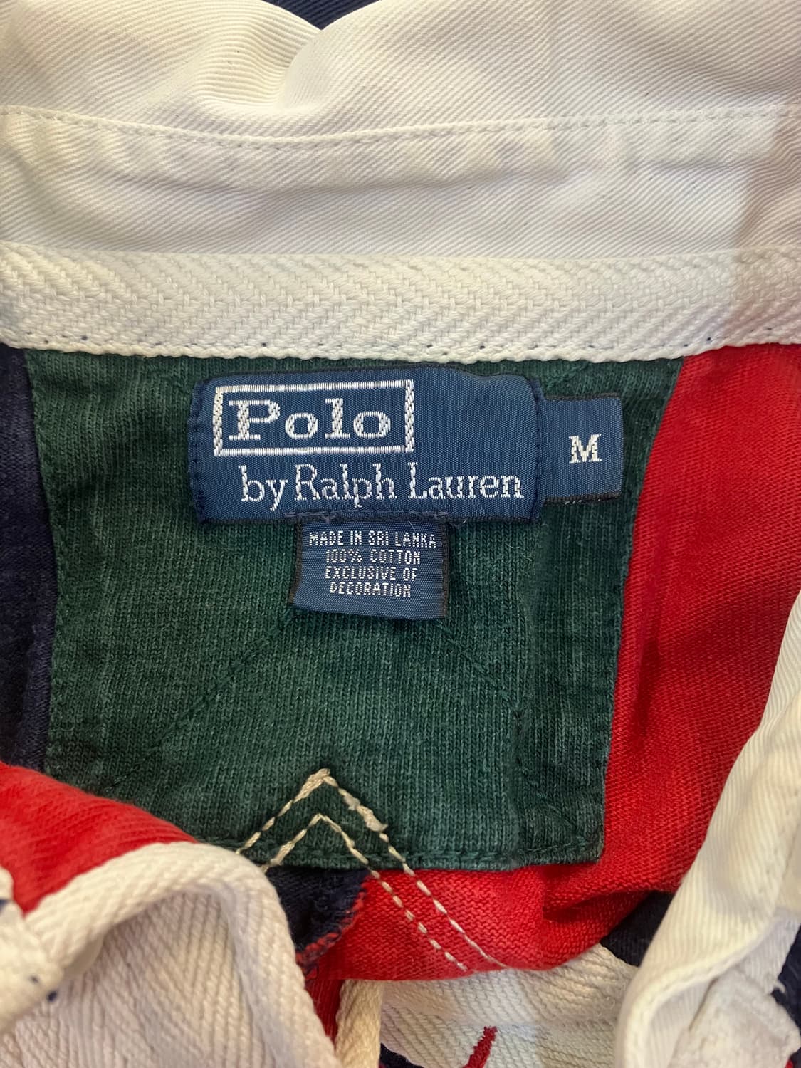 폴로랄프로렌 럭비 카라티셔츠 M 상품이미지3