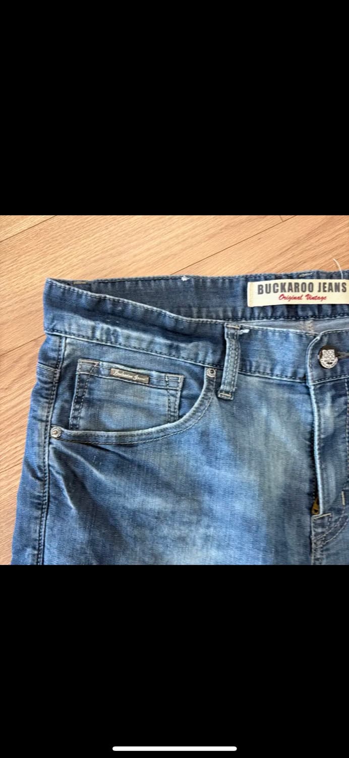 BUCKAROO JEANS 빈티지 워싱 데님 팬츠 34 상품이미지2
