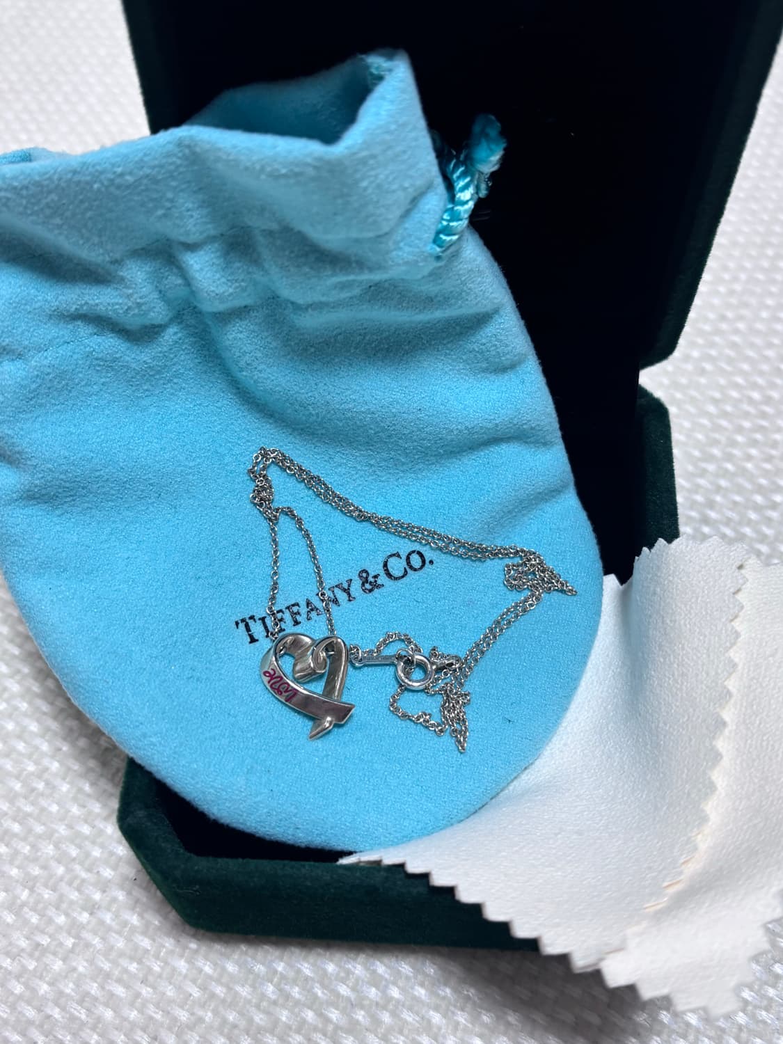 [정품] 티파니앤코 러빙하트 목걸이 상품이미지4