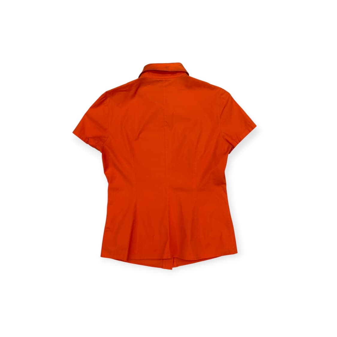 [ 38 ] 버버리 런던 오렌지 반팔 셔츠 상품이미지2