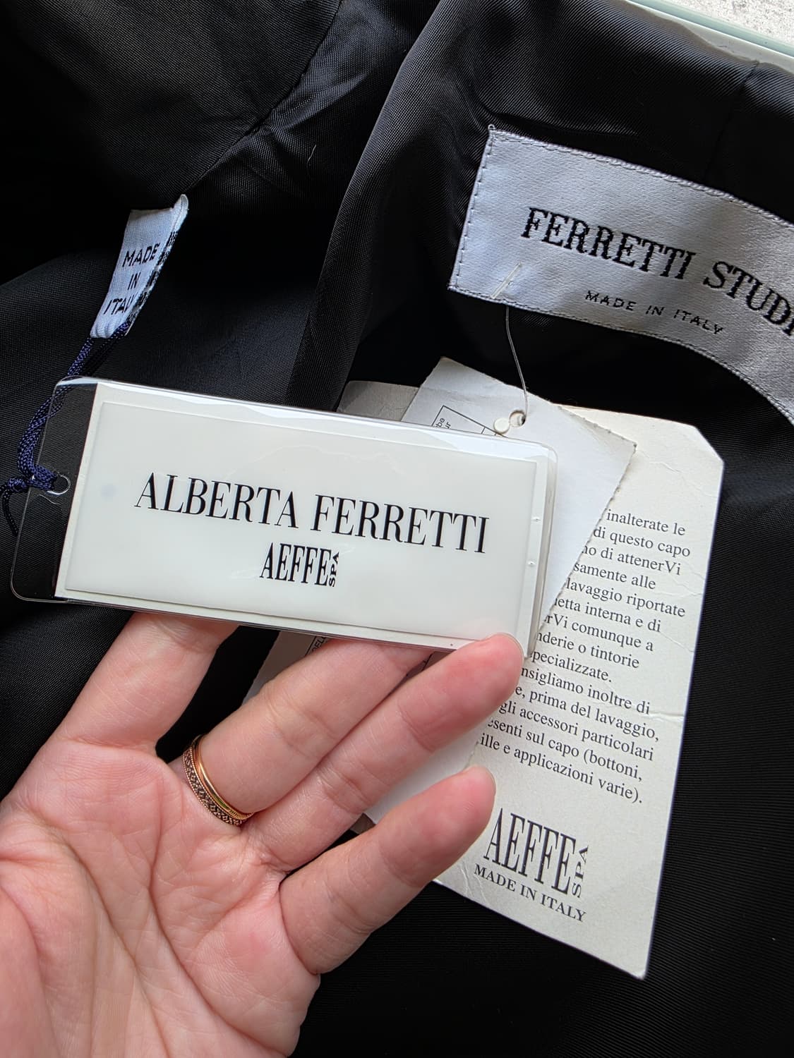 새상품) 알베르타 페레티 이태리제 바로크 울 자켓 (리테일 150만) 상품이미지6