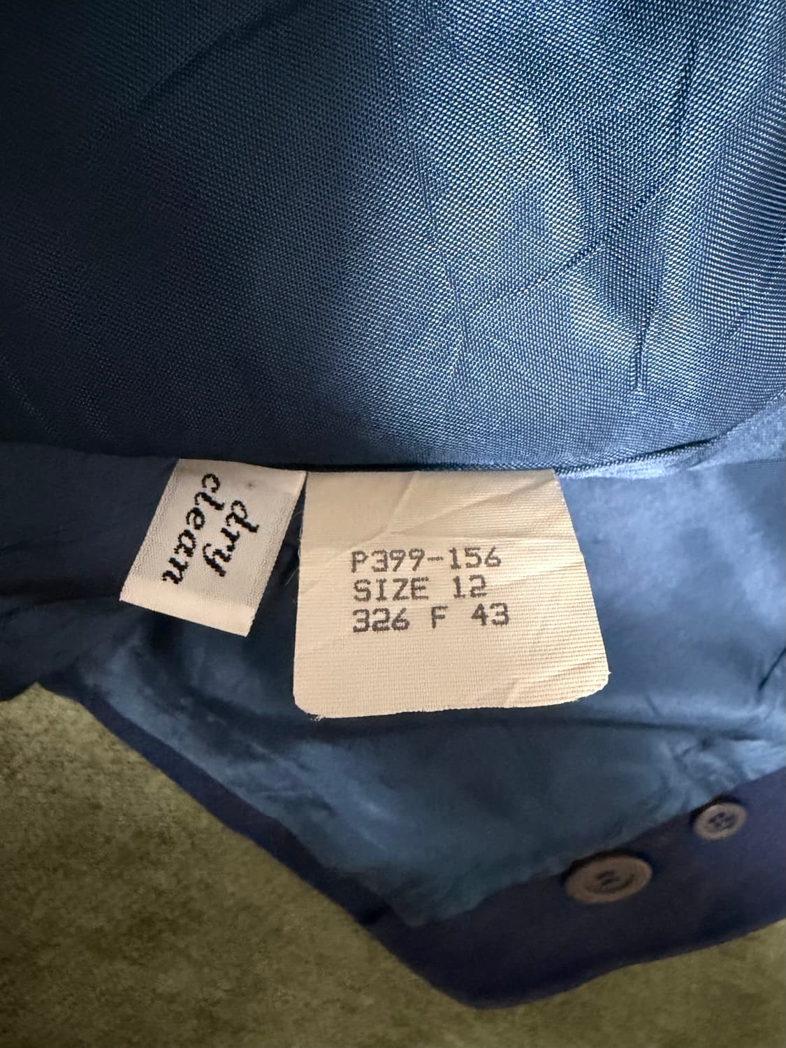 Pendleton 펜들턴 여성 버진 울 100% 자켓 네이비 블루 사이즈 상품이미지3