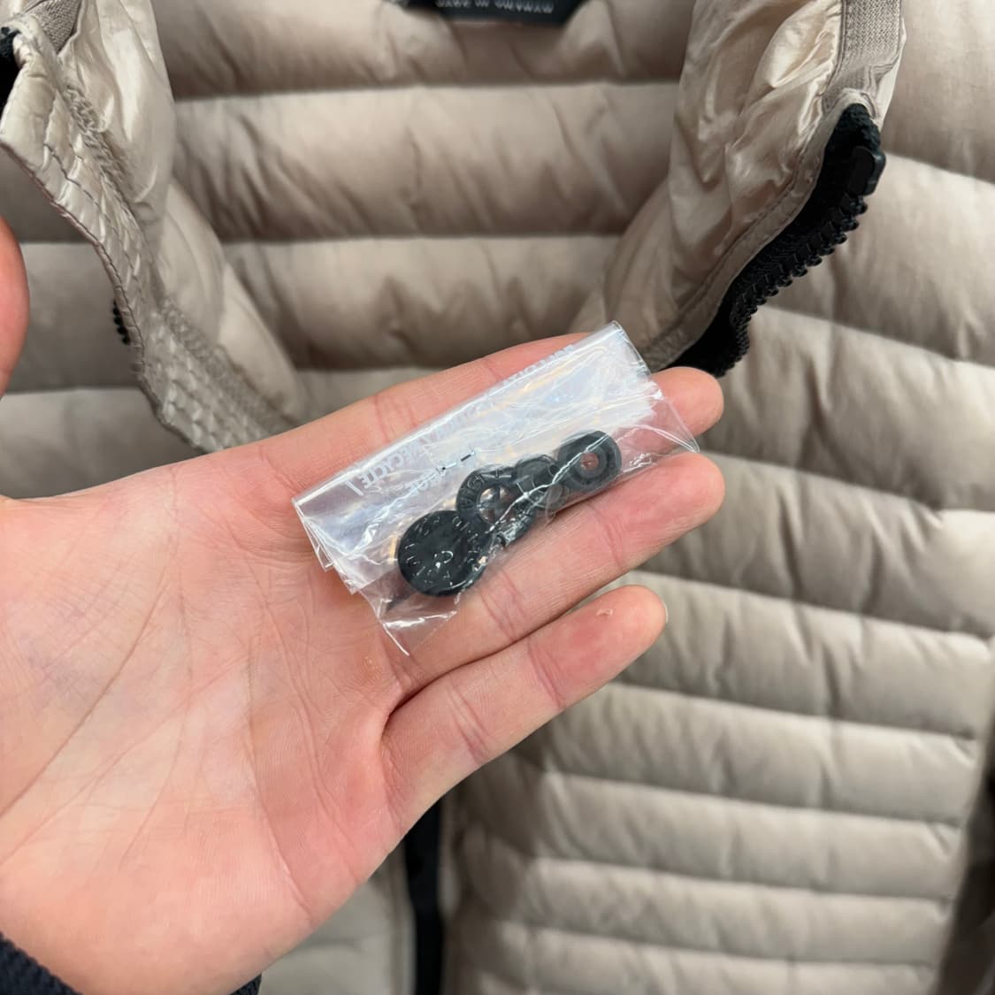 [XL] 스톤아일랜드 룸우븐 경량패딩 상품이미지5