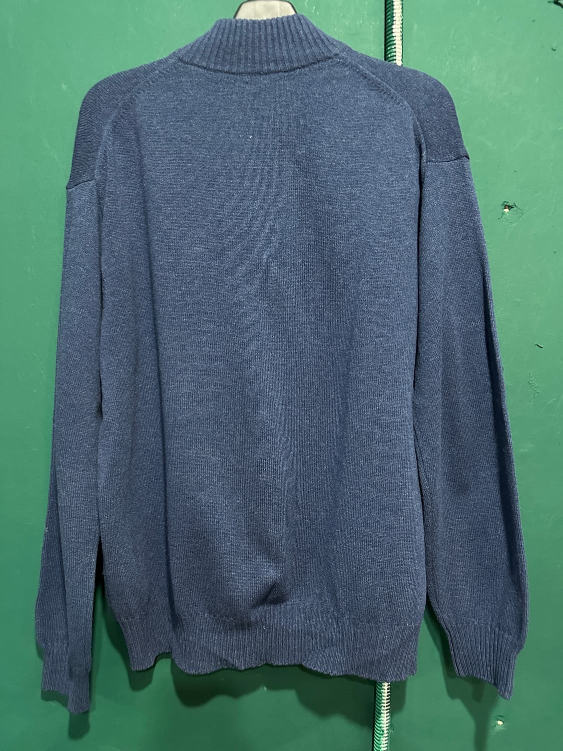 버버리 반집업니트 네이비 105 상품이미지2