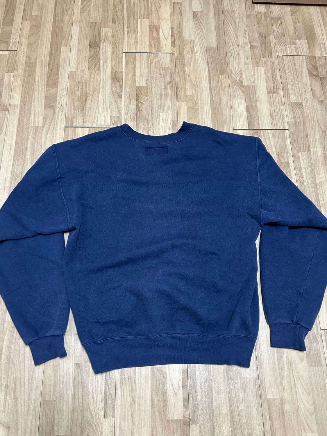 90s 엘엘빈 X 러셀애슬레틱 네이비 스웻셔츠 MADE IN USA 상품이미지6