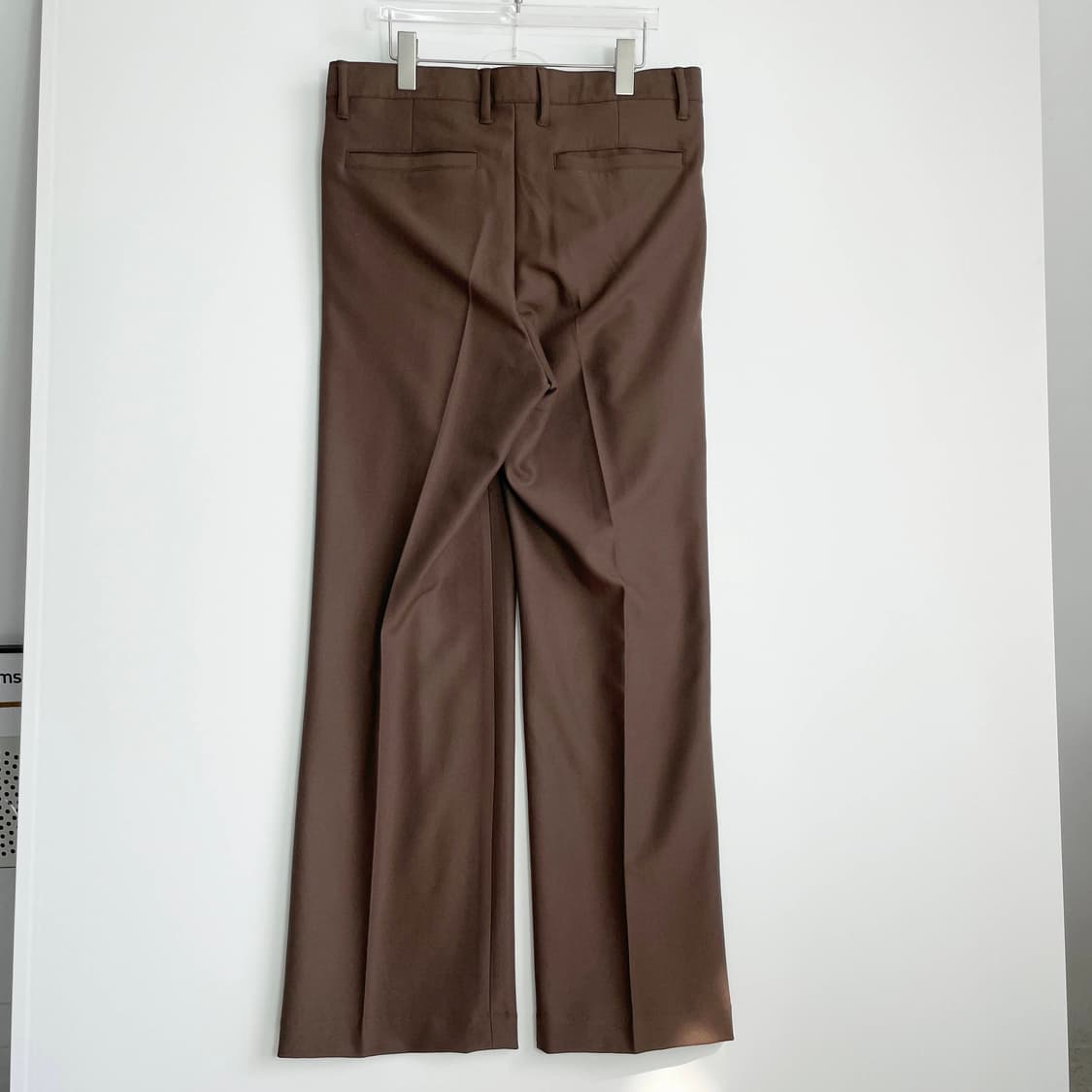 C1 메종미네드(MAISON MINED) 투턱 와이드 슬랙스 34사이즈 상품이미지3