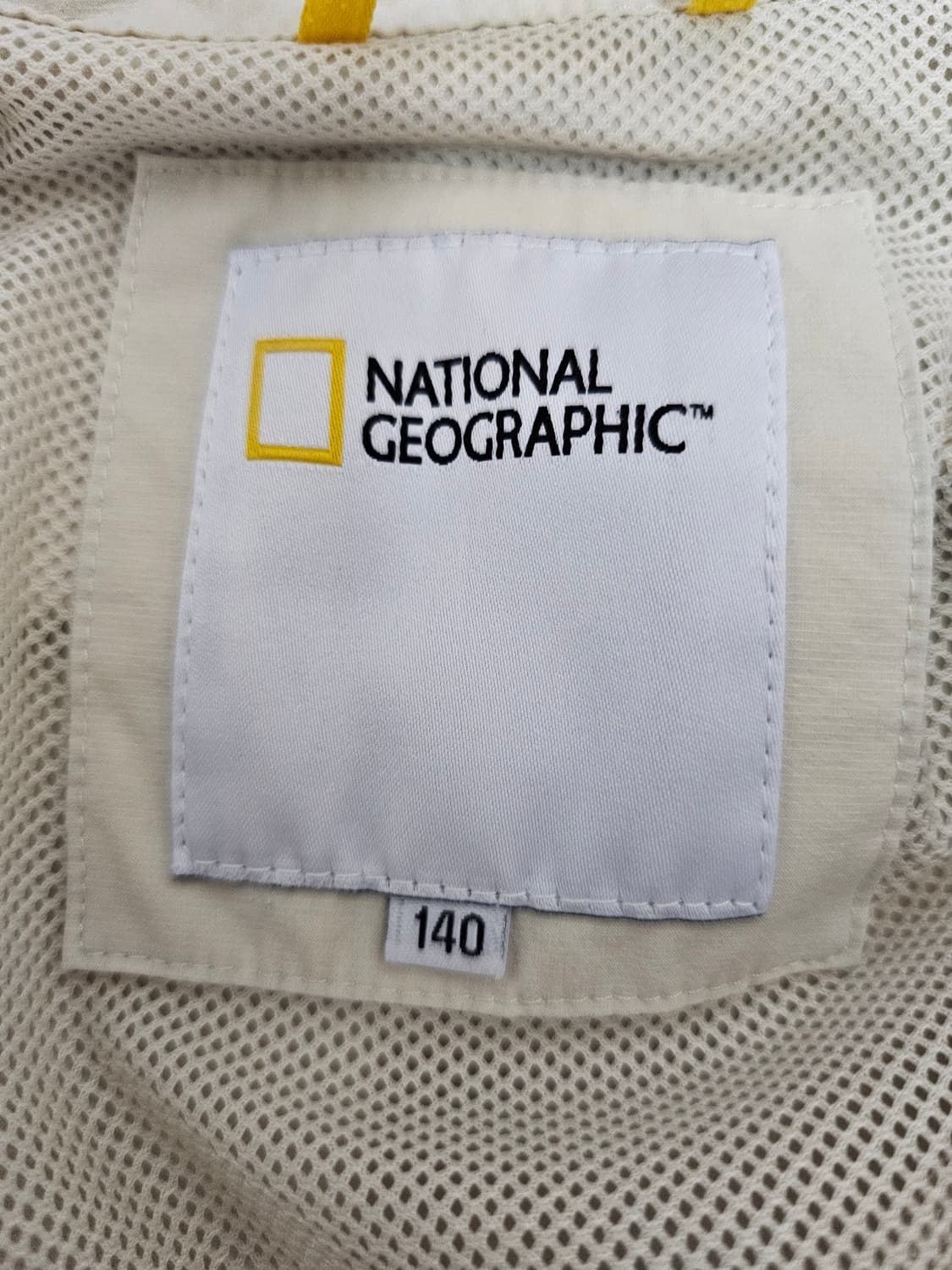 키즈 내셔널지오그래픽 바람막이 자켓 140 상품이미지3