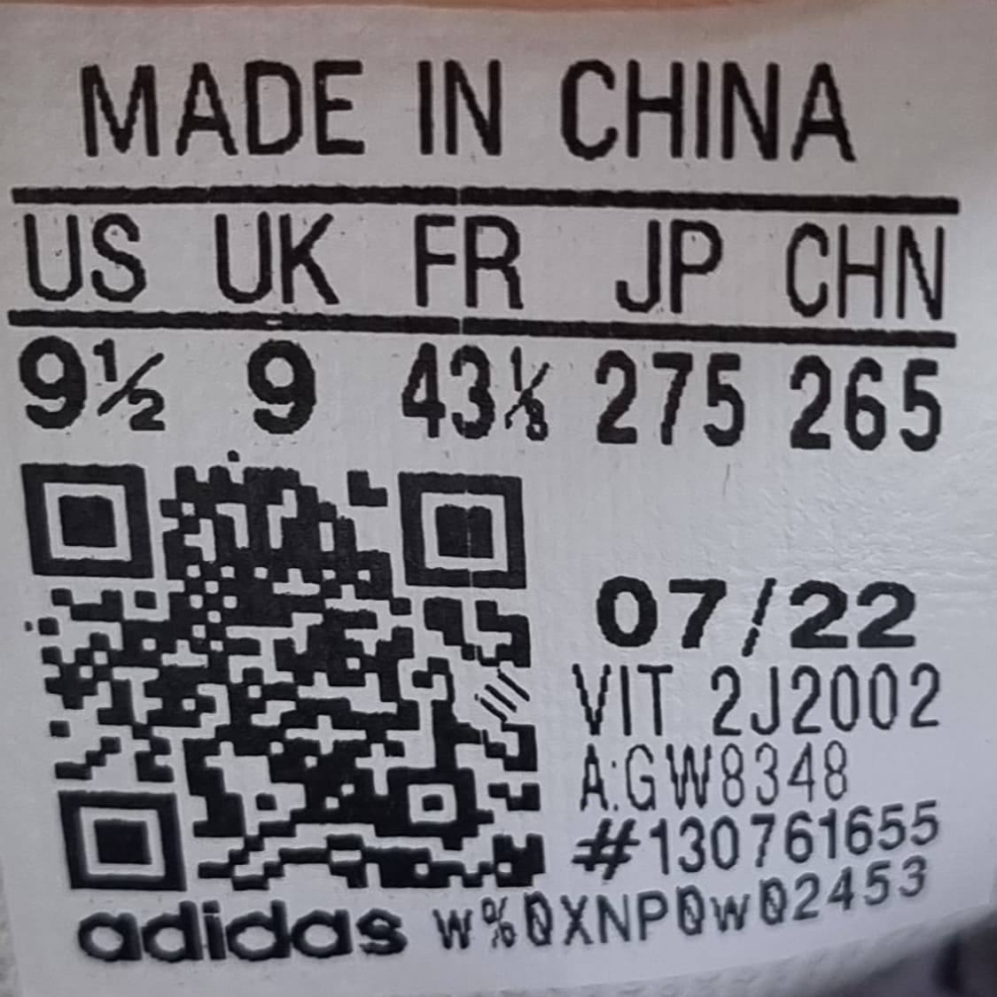 아디다스 듀라모10 남성운동화275 상품이미지6